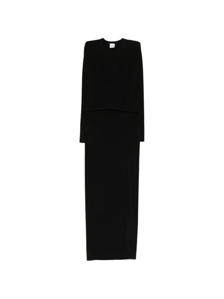  Nanushka Shada Long-sleeve Maxi Dress - Black 