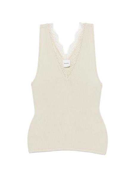  Nanushka Siara V-neck Tank Top - Neutrals 