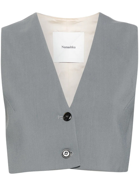  Nanushka Suree Vest - Blue 