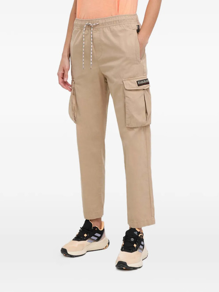  Napapijri Cotton Cargo Trousers - Neutrals 