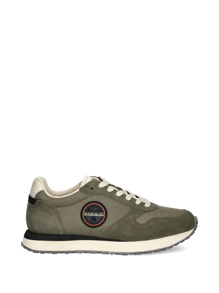  Napapijri Nova Logo-patch Sneakers - Green 
