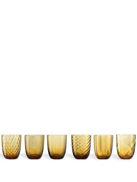  Nasonmoretti Idra Water Glasses (set Of 6) - Neutrals 