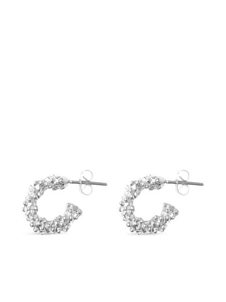  Nassimoto Quinn Hoop Earrings - Silver 