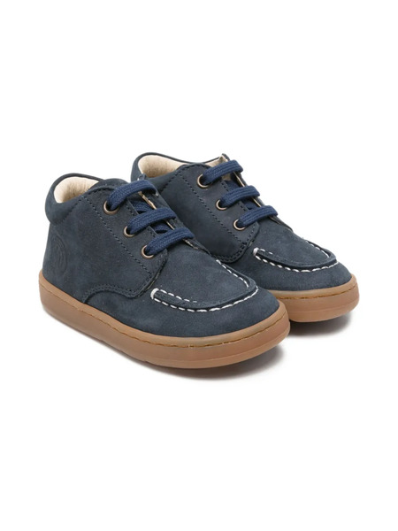  Naturino Lace-up Leather Sneakers - Blue 