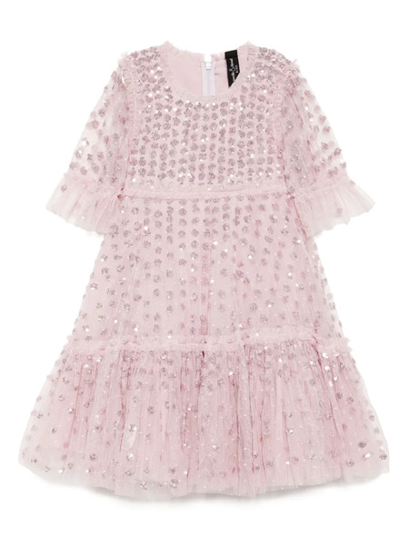  Needle & Thread Kids Sequin-embellished Dress - Pink 