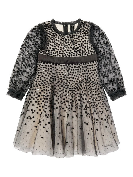  Needle & Thread Kids Sequin-embellished Tulle Dress - Black 