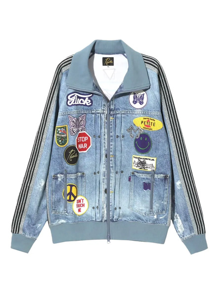  Needles Denim Track Jacket - Blue 