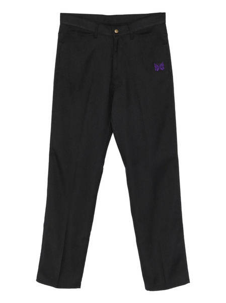  Needles Embroidery Trousers - Black 
