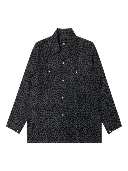 Needles Leopard-print Shirt - Grey 