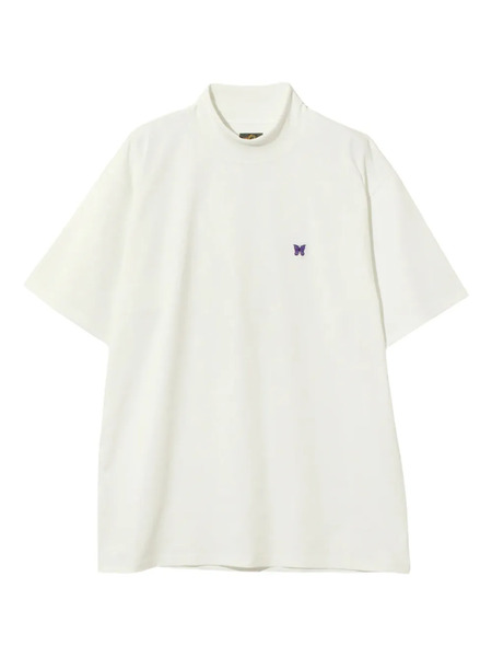  Needles Logo-embroidered T-shirt - White 