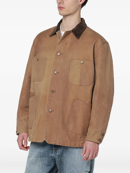  Needles Patch-pocket Shirt Jacket - Brown 