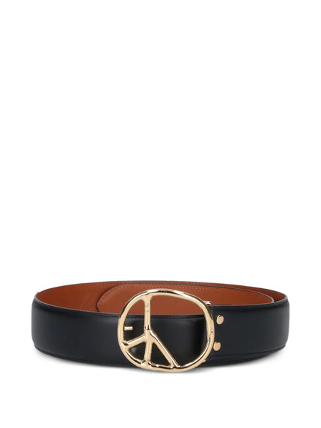  Needles Peace-buckle Belt - Black 
