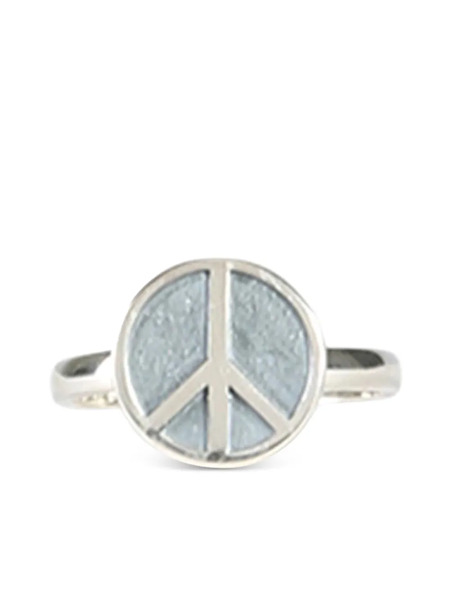  Needles Peace Sign Ring - Silver 
