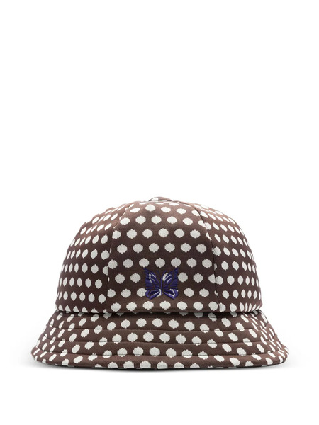  Needles Polka-dot Bucket Hat - Brown 