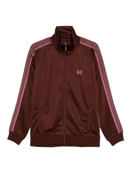  Needles Striped Zip Jacket - Brown 