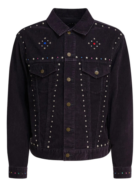  Needles Studded Embroidered Jacket - Black 