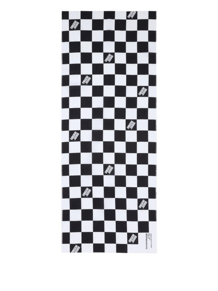  Neighborhood Check-pattern Bath Towel - Black 
