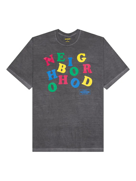  Neighborhood Graphic T-shirt - Grey 