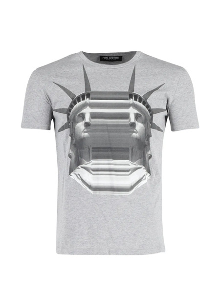  Neil Barrett Cotton T-shirt - Grey 