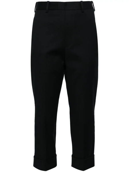  Neil Barrett Cropped Tailored Trousers - Black 