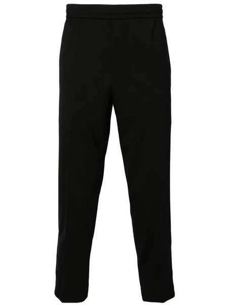  Neil Barrett Drawstring-waist Tapered Trousers - Black 