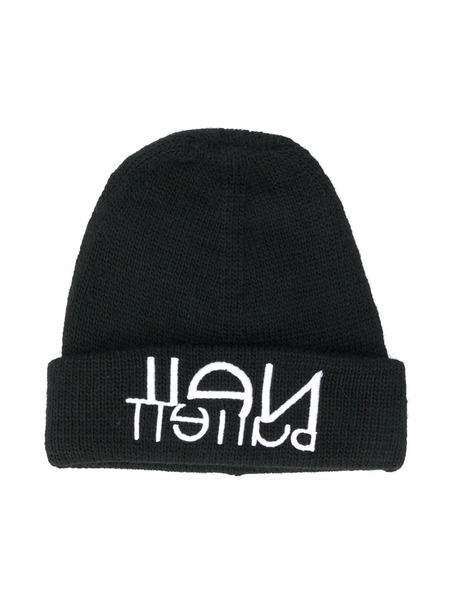  Neil Barrett Kids Logo Embroidered Hat - Black 