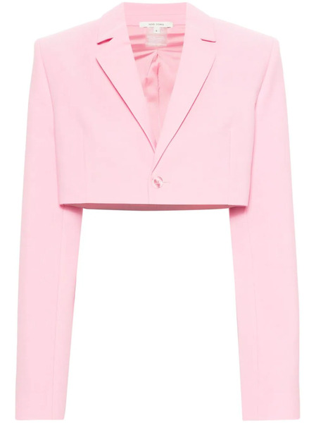  Nensi Dojaka Cropped Blazer - Pink 