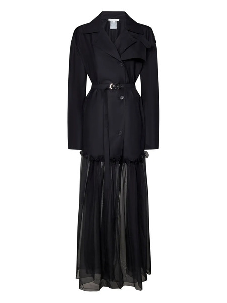  Nensi Dojaka Double-breasted Coat - Black 