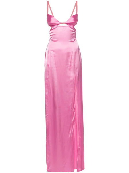  Nensi Dojaka Double Petal Maxi Dress - Pink 