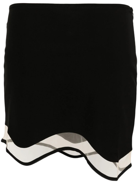  Nensi Dojaka Heartbeat Mini Skirt - Black 