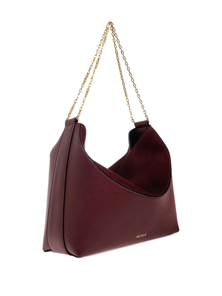  Neous Leather Chain Tote Bag - Red 