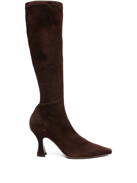  Neous 80mm Knee-high Suede Boots - Brown 