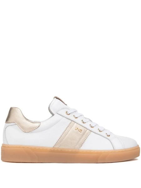  Nero Giardini Leather Sneakers - White 