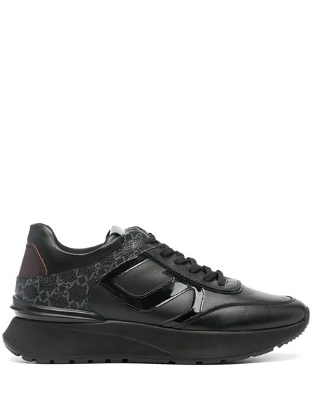  Nerogiardini Guanto Leather Sneakers - Black 