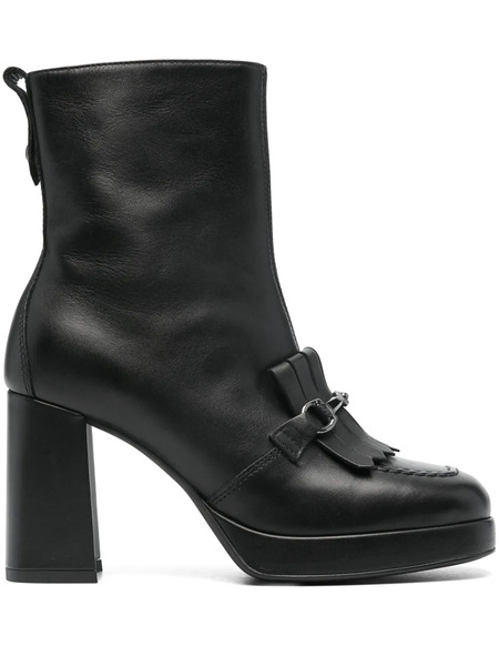  Nerogiardini Guanto 90mm Leather Boots - Black 