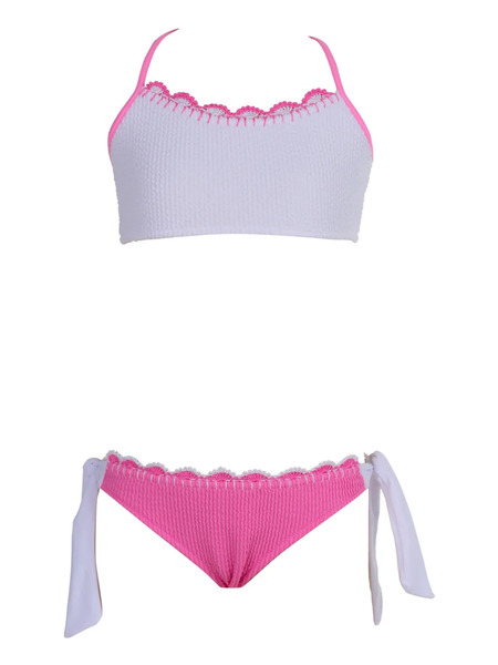 Nessi Byrd Kids Kinsley Bikini Set - Pink 