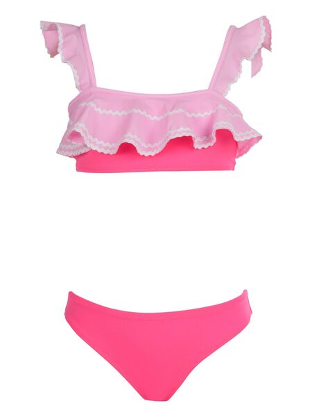  Nessi Byrd Kids Pica Bikini Set - Pink 