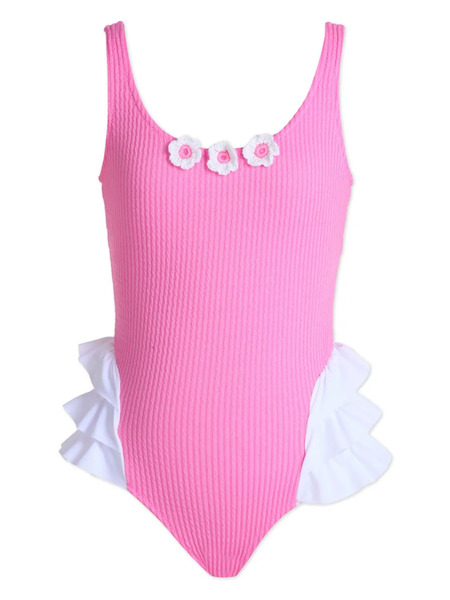  Nessi Byrd Kids Violet Swimsuit - Pink 