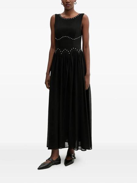  Never Fully Dressed Embellished Maxi Dress - Black 