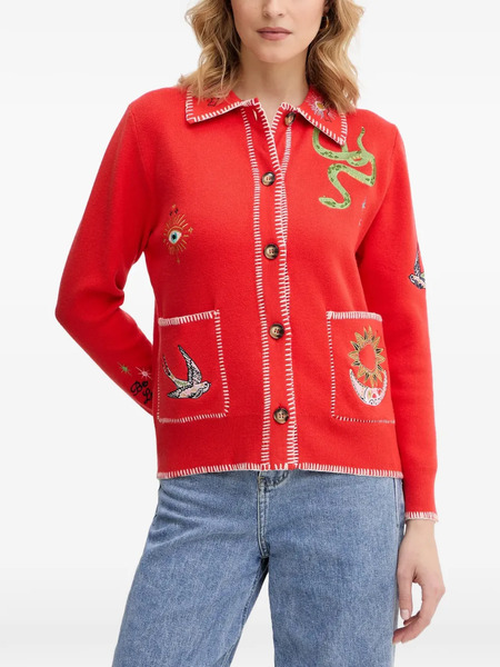  Never Fully Dressed Mystical Embroidered Cardigan 