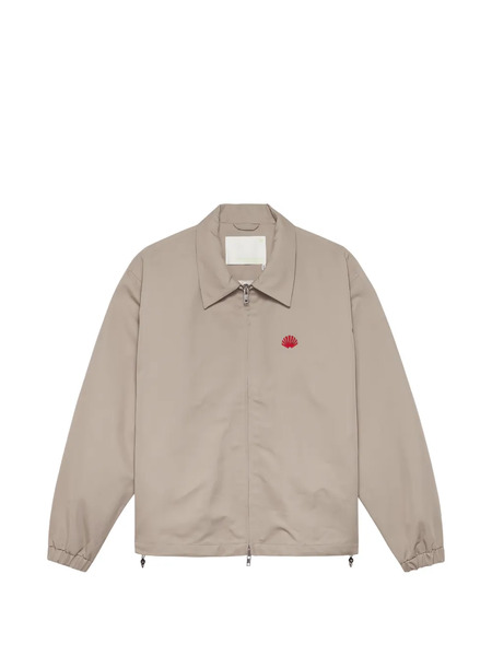  New Amsterdam Logo-embroidered Zip Jacket - Neutrals 