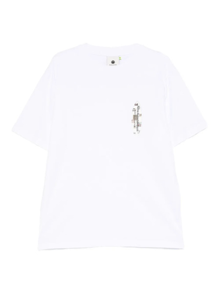  New Amsterdam Logo-print T-shirt - White 
