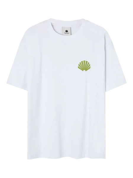  New Amsterdam Shell-logo T-shirt - White 