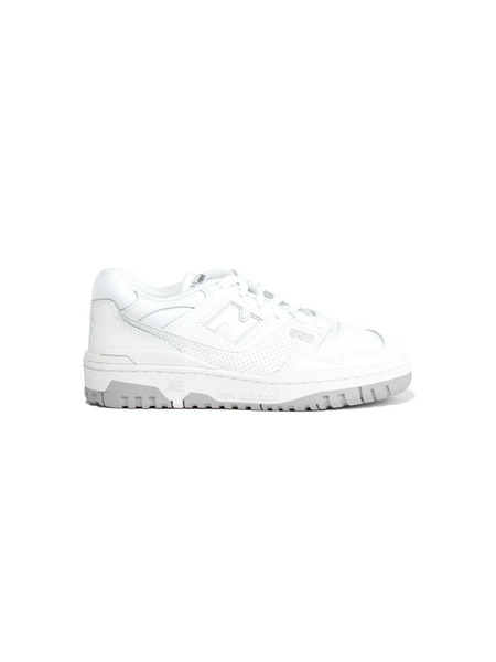  New Balance Kids 550 Lace-up Leather Sneakers - White 