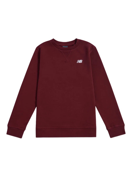  New Balance Kids Logo Crew-neck Sweatshirt - Red 