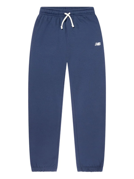  New Balance Kids Logo-embroidered Sweatpants - Blue 