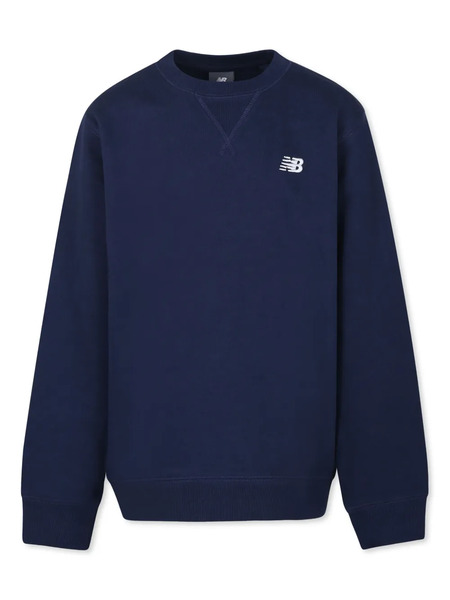  New Balance Kids Logo-embroidered Sweatshirt - Blue 