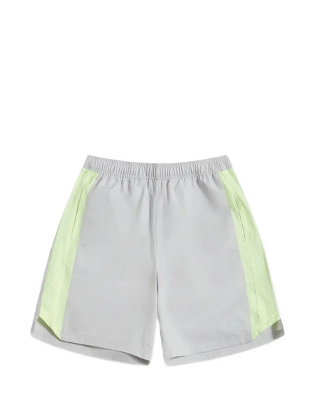  New Balance Kids Panel Logo Shorts - Grey 