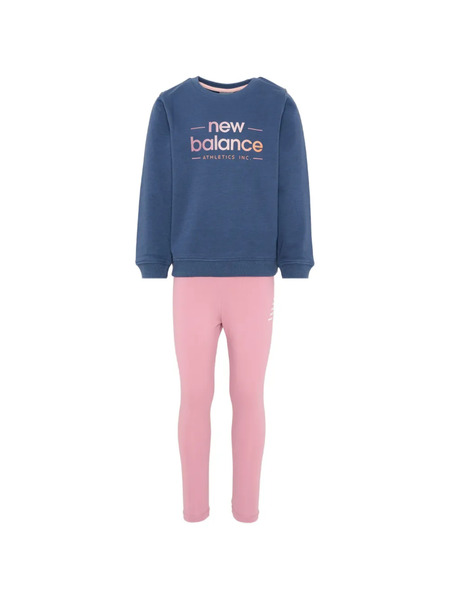  New Balance Kids Print Tracksuit - Blue 