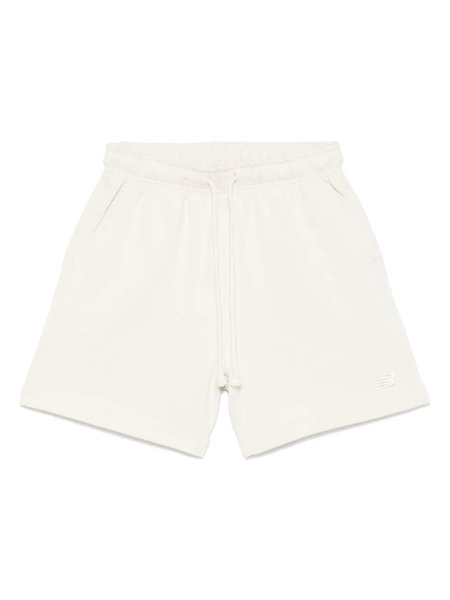  New Balance Logo-embroidered Track Shorts - Neutrals 